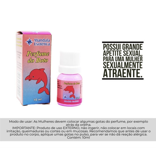 Perfume do Boto Rosa – Mystisches Frauenparfum für männliche Anziehungskraft 10ml