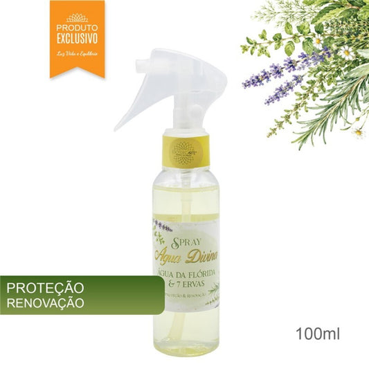Florida Wasser Spray mit 7 Kräutern 100ml – Schutz & energetische Reinigung
