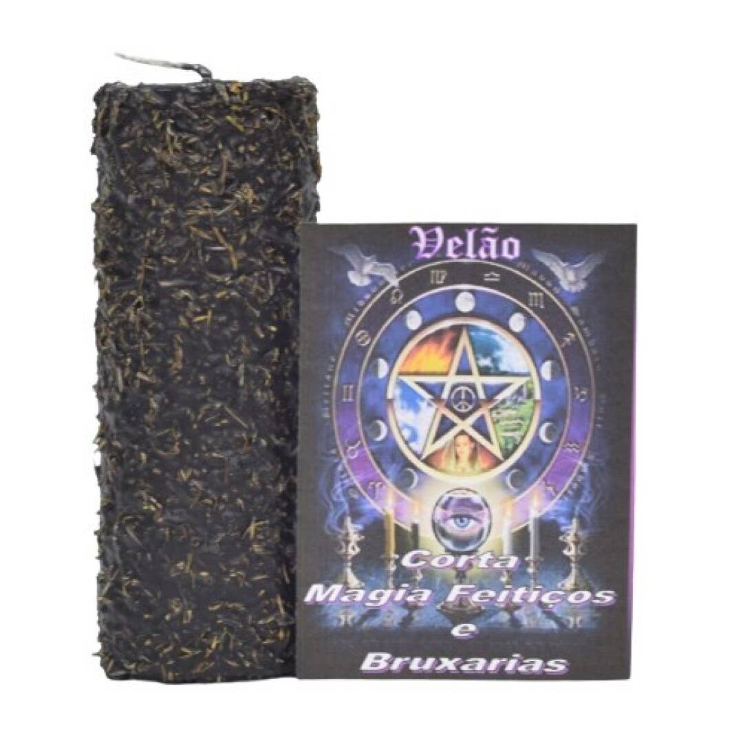 AUM Große Ritualkerze — Bricht Magie, Zauber & Hexerei