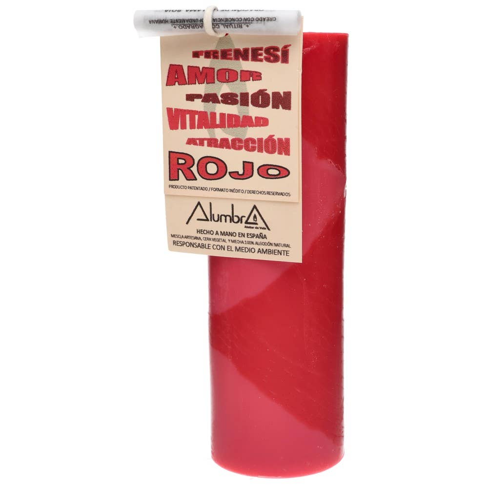 Handmade Soy Candle – Red & Love