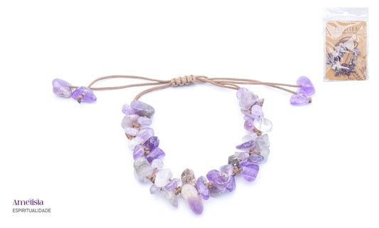 Amethyst Gemstone Bracelet - Rest, Intuition & Spiritual Protection