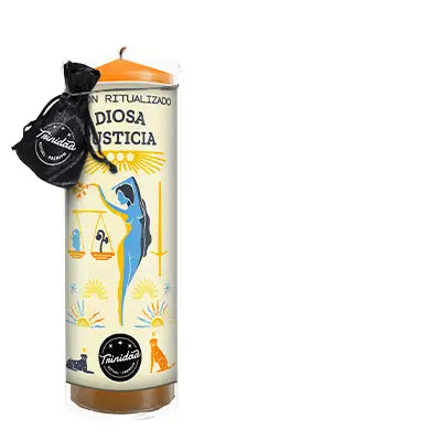 Trinidad Ritual Premium Candle | Goddess of Justice