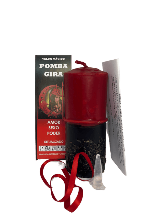 Pomba Gira Ritual Candle — Love, Passion & Feminine Power