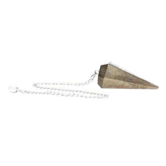 Faceted Pyrite Pendulum