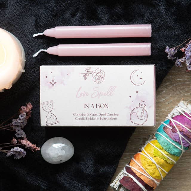Magic love spell in a box