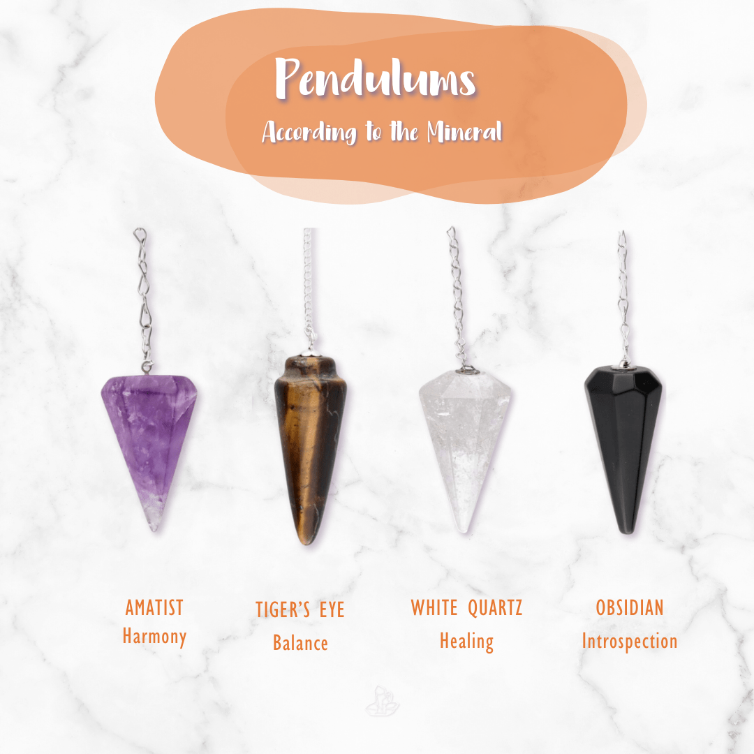 Faceted Amethyst Pendulum
