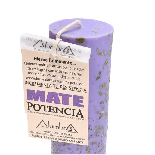 Handmade Soy Candle – Mate & Strength