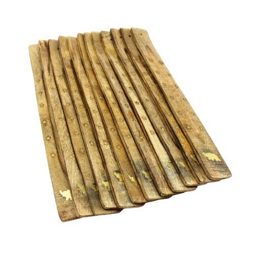 Ash Catcher Ski Incense Holder with Elephant (Box of 12)