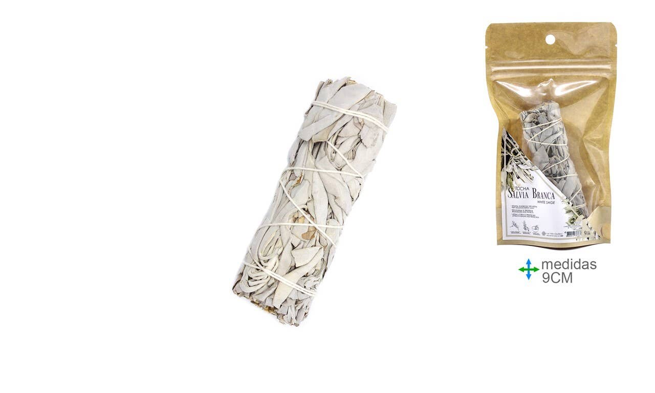 White Sage Torch 9 cm