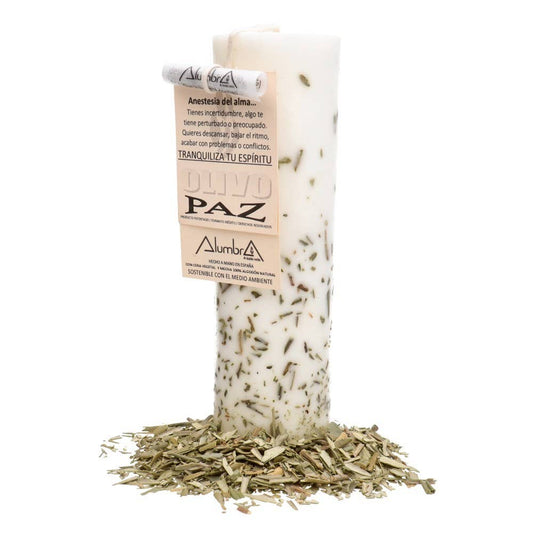 Handmade Soy Candle – Olive Tree & Peace