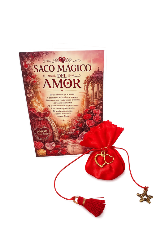 Amuleto Saco Mágico del Amor – Handgefertigter Zauberbeutel für Liebe & Anziehung