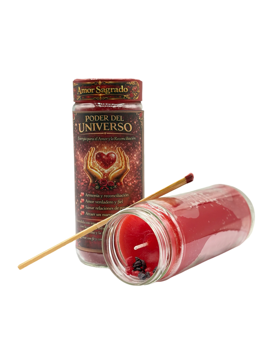 Ritual Candle Holy Love – Power of the Universe | Love & Harmony